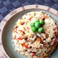 よこ耳ねこ's cooksnap of when they made メンマの入った♪チャーハン！.