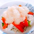 z33pink's cooksnap of when they made 豚冷しゃぶのみぞれジュレかけ.