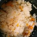 のりこa's cooksnap of when they made 秋の味覚さつま芋ご飯.