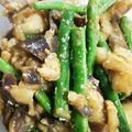 ＊リンちょ＊'s cooksnap of when they made ナスといんげんの生姜味噌炒め。お弁当にも.