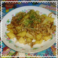 見習い主婦haru's cooksnap of when they made めちゃうま!香るよ☆挽肉とじゃが玉炒め♪.