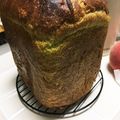 クックCUHKJ3☆'s cooksnap of when they made ふわふわしっとり抹茶パン HB.