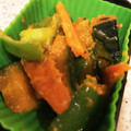 pazzy's cooksnap of when they made かぼちゃとピーマンのオイスターマヨ炒め.