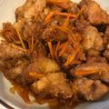 ぴーかん！'s cooksnap of when they made 懐かしの給食の味＊鶏肉のマリネ.