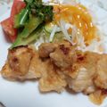 Yumiばあば's cooksnap of when they made ひとくちチキン♡レモンステーキ.