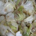 みやん555's cooksnap of when they made キャベツと挽き肉のピリ辛オイスター炒め♪.