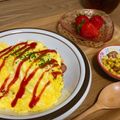 ゆうこ☆0839's cooksnap of when they made ふわとろオムライス.