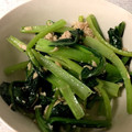☆〜りんご〜☆'s cooksnap of when they made 作り置き☆超簡単小松菜のシーチキン和え.