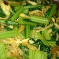 さねはは's cooksnap of when they made 超簡単！小松菜と切り干し大根のお浸し.