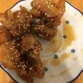 mikidouzan's cooksnap of when they made パリパリ旨辛チキン　KFC好きに送る.