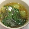 みゆwaco 's cooksnap of when they made 【 チンゲン菜の中華スープ♪ 】.