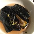 むぎむぎ子's cooksnap of when they made フライパンひとつで茄子の揚げ浸し.