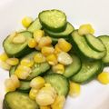 卵せんべい's cooksnap of when they made 和えるだけ！コーンきゅうりサラダ.