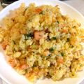 クックIW7P43☆'s cooksnap of when they made 塩鮭で簡単　鮭炒飯　さけチャーハン.