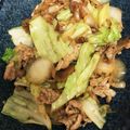 ありさつき☆'s cooksnap of when they made 豚小間とキャベツのオイスターソース炒め.