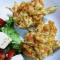りぃーゆぅママ's cooksnap of when they made サクサク✿小海老と野菜のかき揚げ.