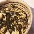 クックON6AR8☆'s cooksnap of when they made 糸島産ふともずくの卵とじ.