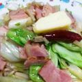 キャラメグ♪'s cooksnap of when they made ベーコンと野菜のバター香る和風パスタ.