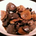 ★Rika★'s cooksnap of when they made 生姜も旨い！　鶏レバーの赤ワイン煮☆.