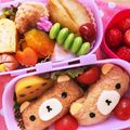 york_york's cooksnap of when they made ☆リラックマのいなり弁当☆ NO.2.