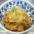 もぐ・ω・くま's cooksnap of when they made サックサク♡鶏皮唐揚げ♡ポン酢かけ.