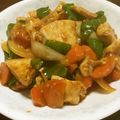 つんちゃん62's cooksnap of when they made 鶏と野菜のチリソース炒め♪.