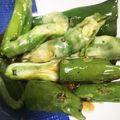クックKI1TP0☆'s cooksnap of when they made 【龍愛】ししとうチーズ.