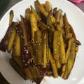 ダルマ子's cooksnap of when they made レンジで簡単焼き大学芋.