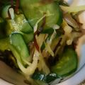 わんた☆'s cooksnap of when they made きゅうり、みょうがのさっぱり合え.