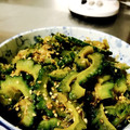 ☆さっちー☆☆'s cooksnap of when they made ご飯のお供♪ゴーヤのおかか炒め.