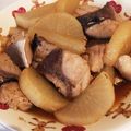 KとMと2匹の怪獣と's cooksnap of when they made 簡単✿こっくり染み染みぶり大根.