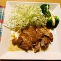 トシピー's cooksnap of when they made ☆カフェ風ランチ♪照り焼きチキン丼☆.