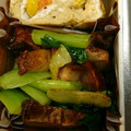 カレンタ's cooksnap of when they made お弁当に！簡単！青梗菜と焼き豚の炒めもの.