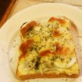 ダッフィーニーうに's cooksnap of when they made ＊しらすとゆで卵のトースト＊.