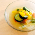 KEELEY's cooksnap of when they made 簡単◎夏野菜のコンソメスープジュレ仕立て.