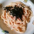 べにあ's cooksnap of when they made ✿明太子マヨうどん✿.