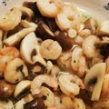 にぎポッコリン's cooksnap of when they made 簡単☆えびとマッシュルームのアヒージョ風.