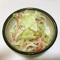 まきめろん's cooksnap of when they made 春キャベツと新玉ねぎのサラダ.