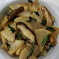 あーいーりー's cooksnap of when they made 香る♪大根と大葉の胡麻油炒め.