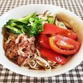 deut304's cooksnap of when they made ツナとみょうがのぶっかけ冷やしうどん.