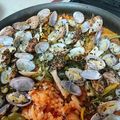 凪なぎ's cooksnap of when they made 時短！トマト風味フライパンずぼらパエリア.