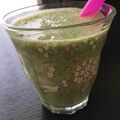 白黒綿あめ's cooksnap of when they made ♡グリーンスムージーinプルーン♡.