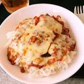 リラクマオ's cooksnap of when they made カレーリメイク！チーズ焼きカレー☆.