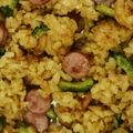 おかのんのン's cooksnap of when they made あら不思議✿苦くないゴーヤのマヨポン炒飯.