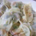 やなえ's cooksnap of when they made つるるんっ。キムチ水餃子.