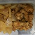 RieTamtam's cooksnap of when they made 焼肉のタレで♪手羽元と大根のこってり煮.