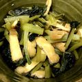 Ayuuuuutan's cooksnap of when they made 小松菜と油揚げの炒め物.