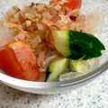 もりっこかふぇ's cooksnap of when they made 5分で完成♪ダイエッターにも♪寒天サラダ.