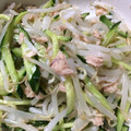 あらおば's cooksnap of when they made もやしときゅうりとツナのナムル.