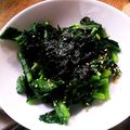 Jyohana's cooksnap of when they made たっぷり胡麻の小松菜炒め.